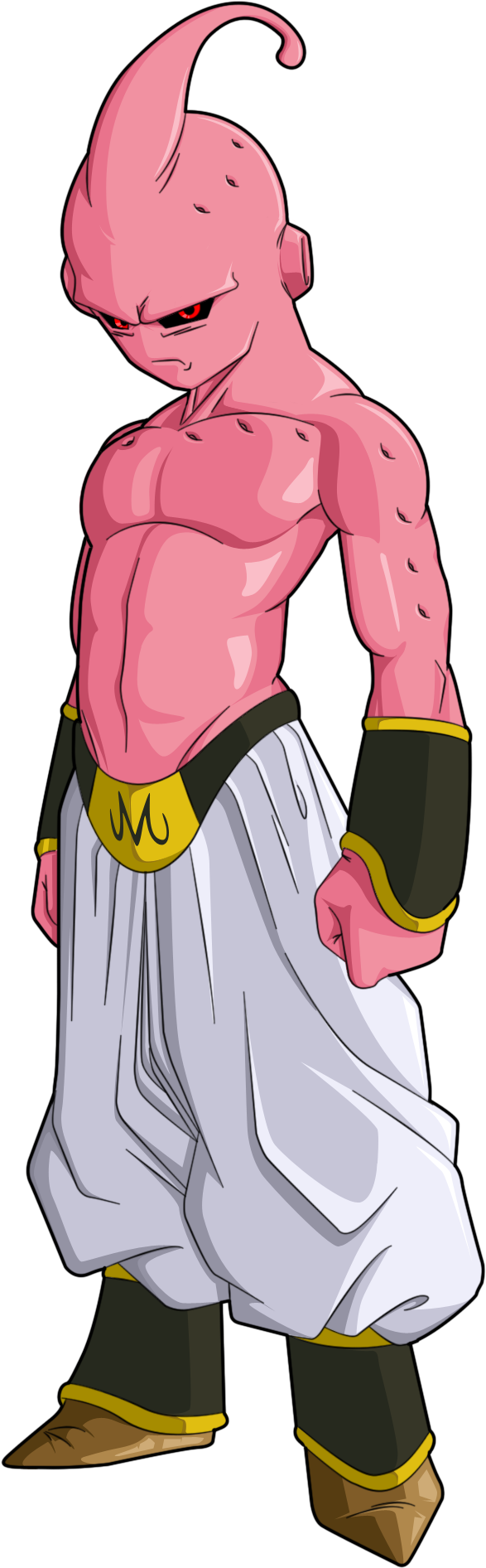 Kid Buu - Majin Buu (1172x1955), Png Download