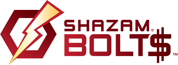With The Shazam® Bolt$™ Mobile App You'll Enjoy The - Shazam Bolt$ (696x256), Png Download