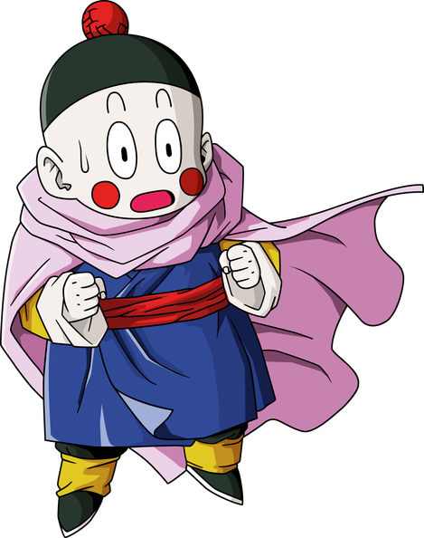 Chiaotzu Kid Buu-gt - Dbz Chiaotzu Buu Saga (469x594), Png Download