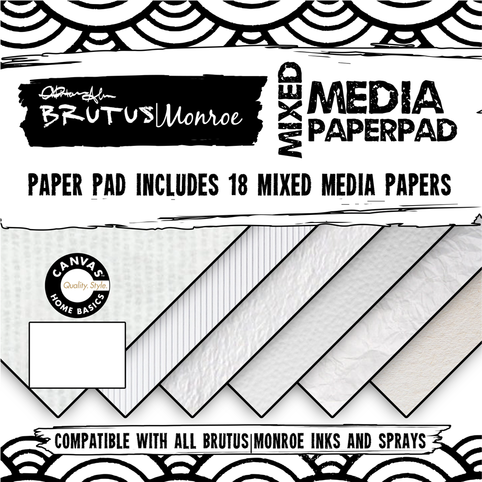 Brutus Monroe With Canvas Corp Brands @ Creativation - Brutus Monroe Alabaster Pigment Ink Pad- (1024x1024), Png Download