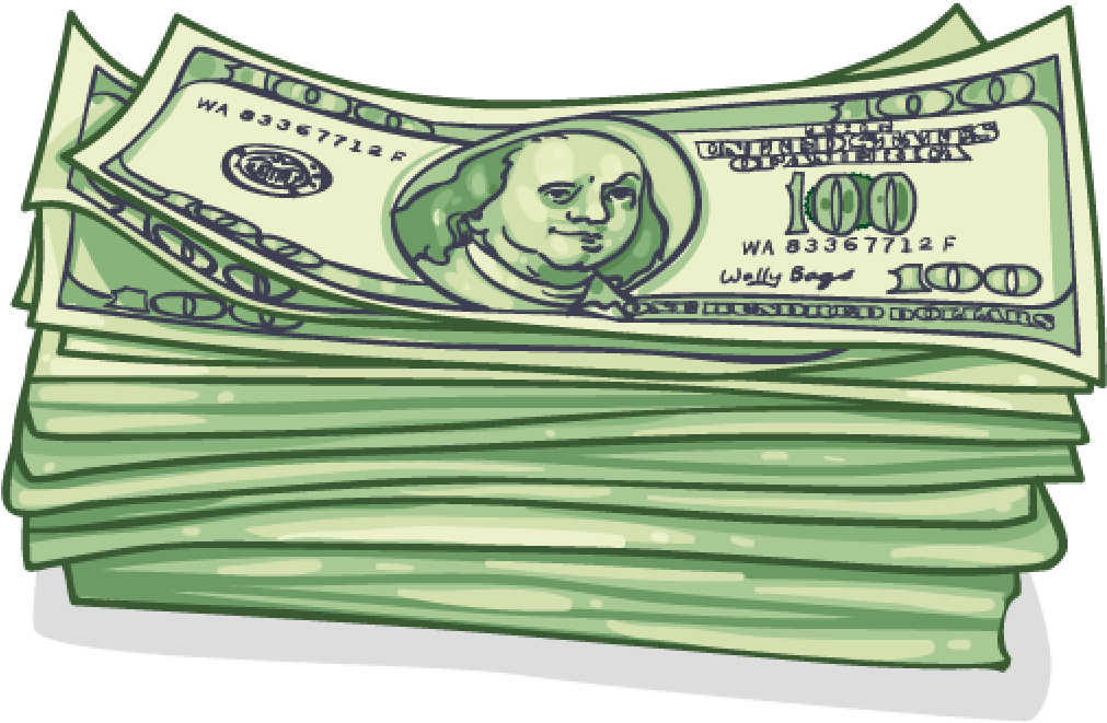 Stacks Of Cash Png - Money (1024x1024), Png Download