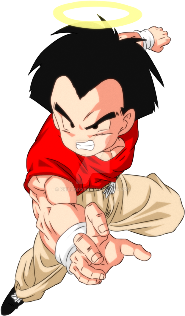 Dragonball Z Kid Saga V By On - Krillin Dbz Buu Saga (745x1073), Png Download