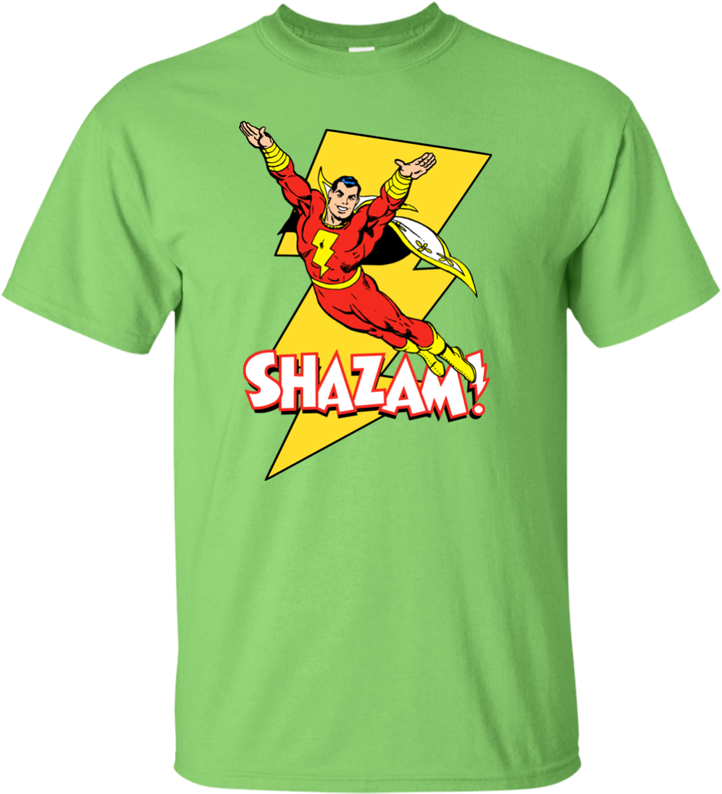Shazam Superhero Retro Cape Superman Comic Comicon - German Shepherd Dog T-shirt By Wagapparel Lime Xxx-large (1155x1155), Png Download