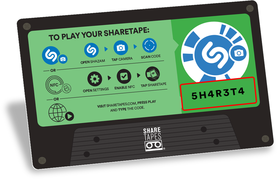 Devices) Or Scan The Code Using The Shazam App Available - Shazam Scan (1230x890), Png Download