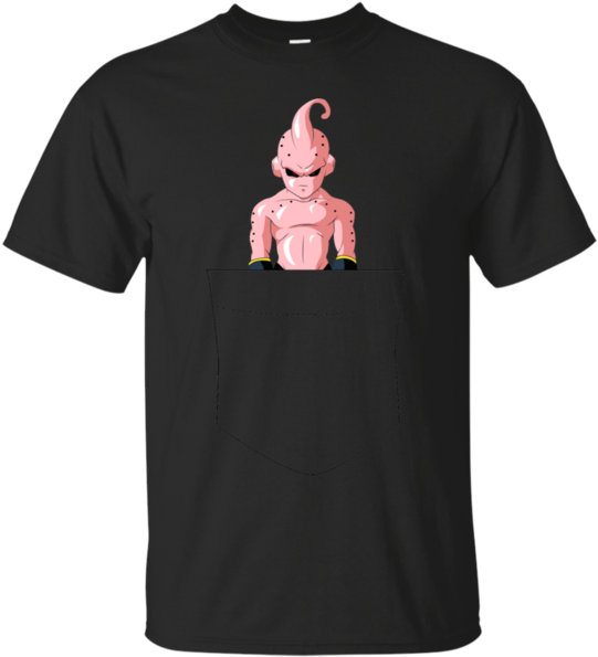 Kid Buu Pocket Kamehameha T Shirt & Hoodie Evolst - Liverpool New Away Kit 2016 17 (600x600), Png Download