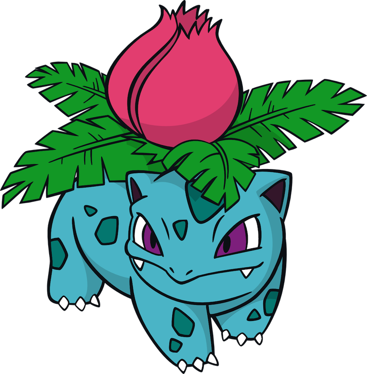 Ivysaur Dw - Pokemon Bulbasaur Dream World (754x768), Png Download