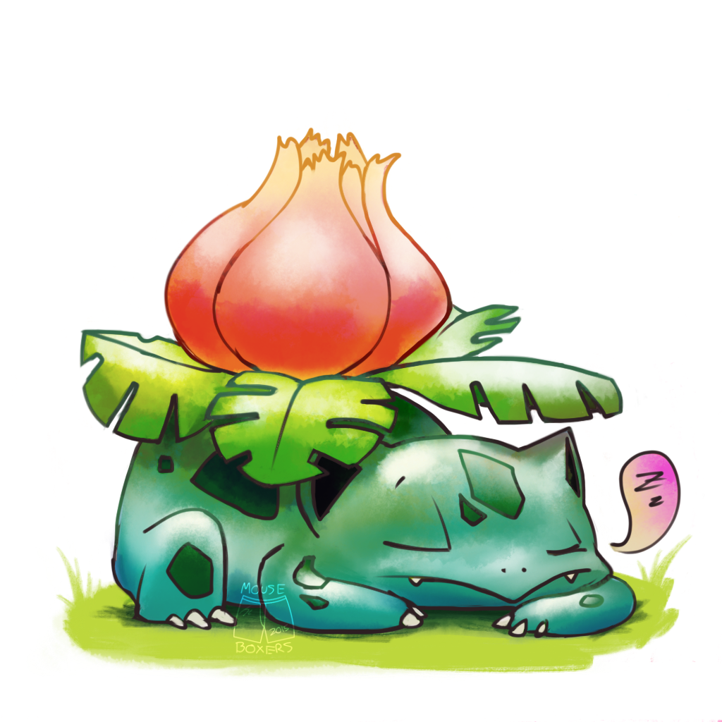 002 Ivysaur (1024x1024), Png Download