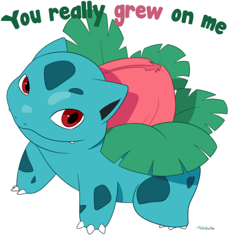 Another Reason I Am Not Into Ivysaur Is Pokemon Didn't (500x500), Png Download