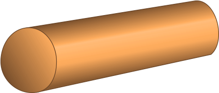 Copper Round Bar - Copper (530x530), Png Download