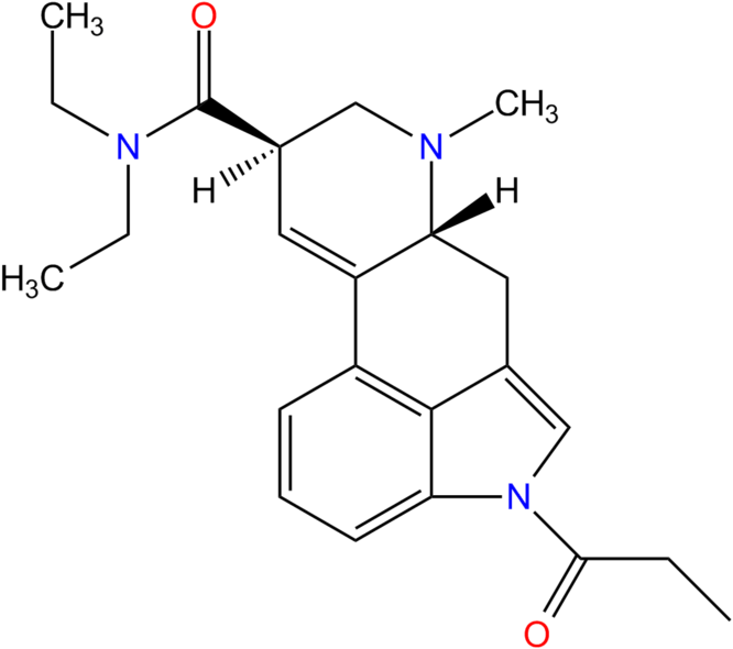 1p-lsd - Lysergic Acid Diethylamide (675x600), Png Download