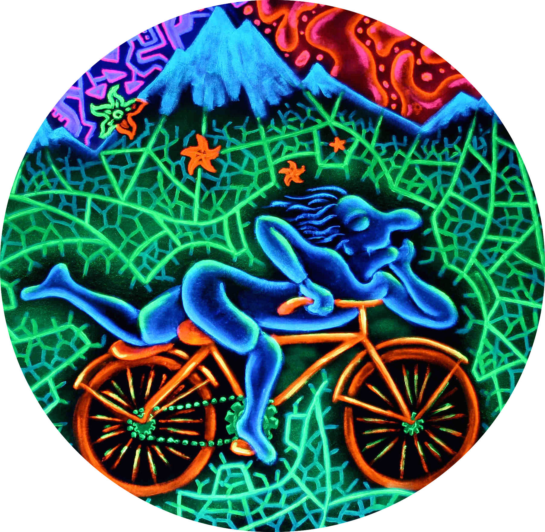 The Colourful Past And Shimmering Future Of Lysergic - Hoffman Acid (1806x1762), Png Download