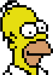 Homer Simpson - Homer Minecraft (340x370), Png Download