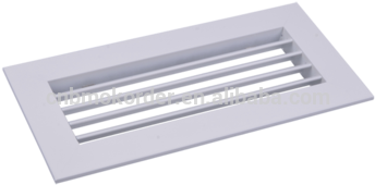 Air Duct Grilles Linear Bar With Metal Damper - Diffuser (350x350), Png Download