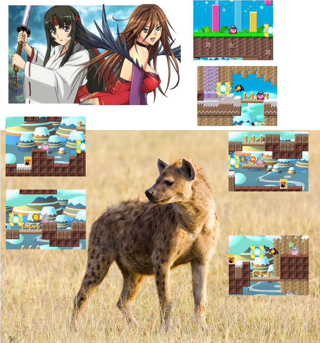 Spotted Hyena Get Reincarnation By Tomoe Vs Nyx 20181008 - Hyena (1024x1132), Png Download