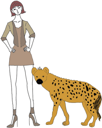 Hyena Animal Totem - Hyena (450x450), Png Download