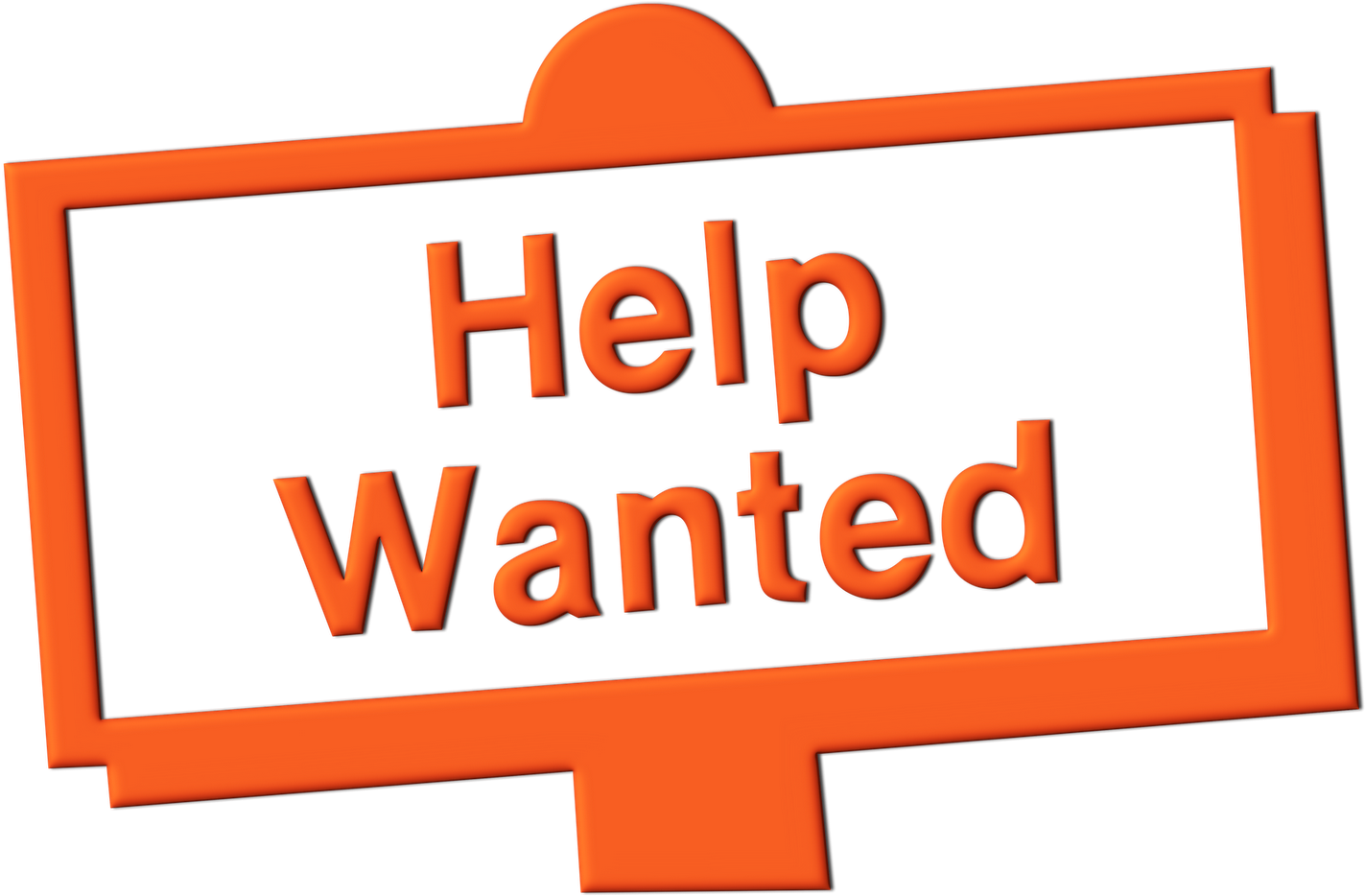 Help Wanted Cliparts - Help Wanted Clip Art (1600x1067), Png Download