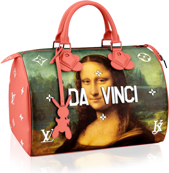 Jeff Koons Re-masters With Louis Vuitton - Louis Vuitton Jeff Koons (1024x576), Png Download