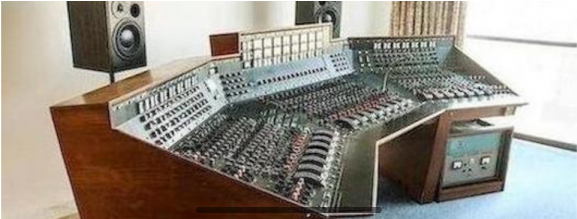 The Pink Floyd Dark Side Of The Moon Recording Console - Abbey Road Studios Emi Tg12345 Mk Iv (740x218), Png Download