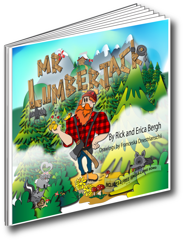About The Book - Mr. Lumberjack - Trade Paperback (595x782), Png Download