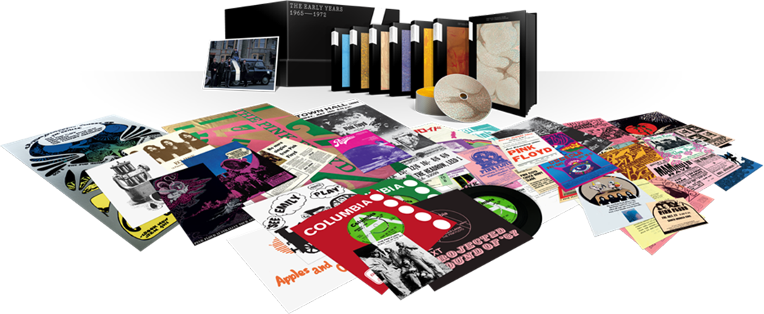 Packshot Boxset - Pink Floyd The Early Years 1967 72 Cre Ation (1084x446), Png Download