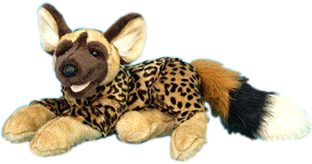Wishpets 15" Floppy Hyena Stuffed Plush Toy (1000x1000), Png Download