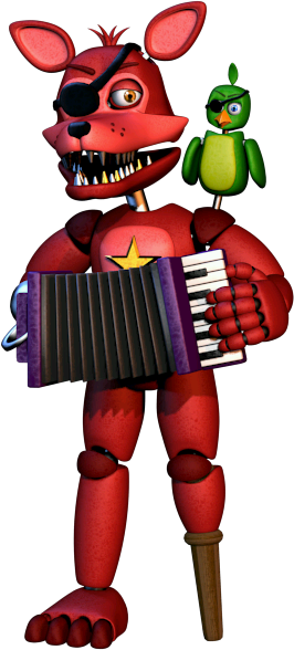View Samegoogleiqdbsaucenao Rockstar Foxy , - Fnaf Ultimate Custom Night Rockstar Foxy (266x588), Png Download