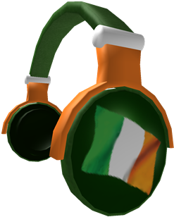 Irish Flag Headphones - Gadget (420x420), Png Download