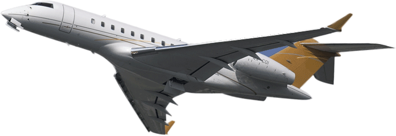 Heavy Jets 10 14 Passenger Private Jet - Jet Aircraft (852x500), Png Download