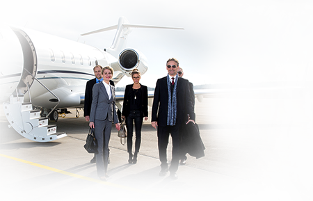 Private Jet Charter Management And Maintenance Private - Private Jet Concierge Service (450x289), Png Download