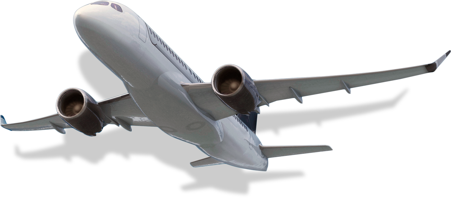 Private Jet Setter Program Aircraft - Jet Airliner Png (1600x789), Png Download