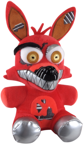 Five Nights At Freddy's Nightmare Foxy Plush (560x560), Png Download