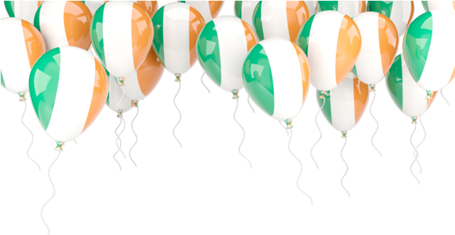 Illustration Of Flag Of Ireland - Romania Frame Png (640x480), Png Download