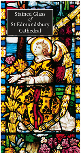 Stained Glass Of St Edmundsbury Cathedral - Stained Glass (400x529), Png Download