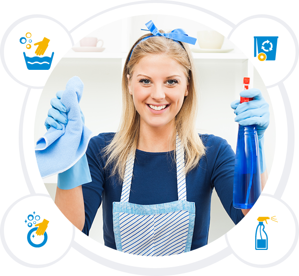 Cleaning Services Png - Cleaning Services Images Png (608x561), Png Download