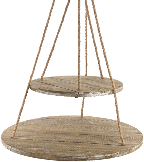 Plateau Hanging With Rope • $171 - Swing (500x611), Png Download