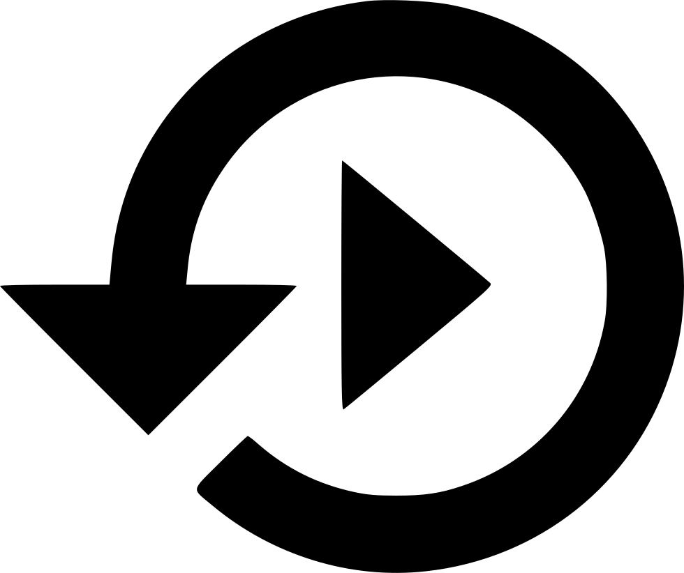 Png File Svg - Replay Icon Png (980x822), Png Download