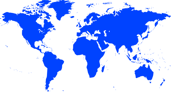 Globe World Vector Png (600x322), Png Download