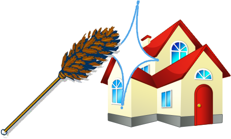 Residential Cleaning - Tile Coaster His=hers (488x288), Png Download