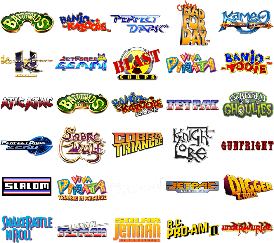 Rare Replay Collection For Xbox One (960x885), Png Download