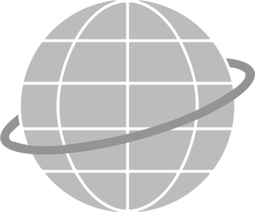 Spiral Wire Globe Vector Illustration - Icon (500x416), Png Download