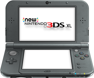 Metallic Black - Nintendo 3ds Xl Metallic Black (500x500), Png Download