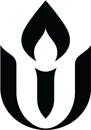 Uua Chalice Solid Black Version - Unitarian Universalist Association (604x768), Png Download