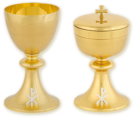 Italian Chalice And Ciborium - Ciborium (500x400), Png Download