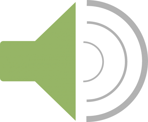 Loudspeaker (500x413), Png Download