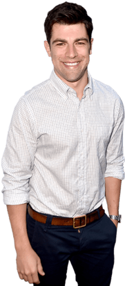 New Girl's Max Greenfield Loves Weddings And Michelle - Max Greenfield (330x412), Png Download