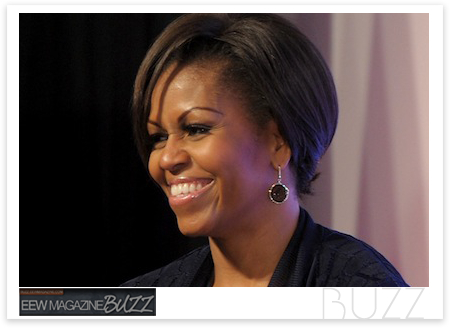 Michelle Obama Rallies Support For Military Families (450x328), Png Download