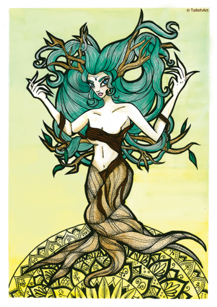 Element Earth Print - Illustration (600x600), Png Download