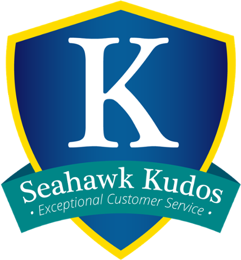 Seahawk Kudos - K Name List Girl (500x511), Png Download