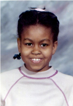Post - Michelle Obama Child (608x342), Png Download