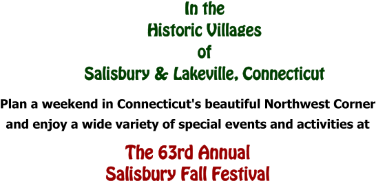 In The Historic Villages Of Salisbury & Lakeville, - Connecticut (557x282), Png Download